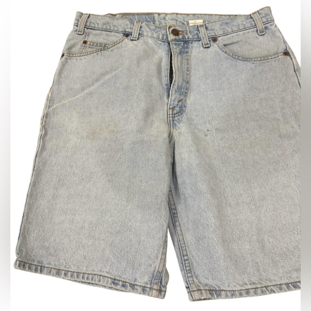 Vintage Levi’s jeans shorts orange‎ tab size 34